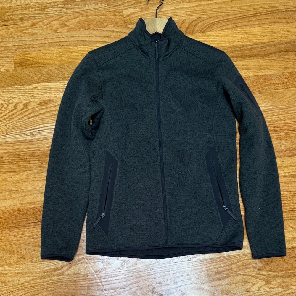 Arcteryx Covert Cardigan Jacket grey heather fleece